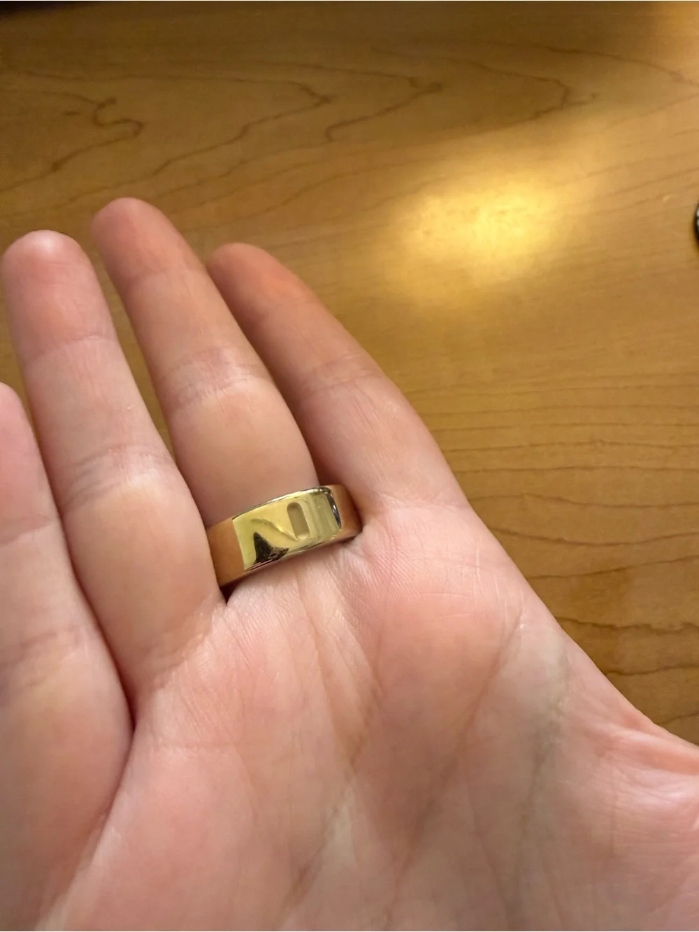 Oura Ring Gen 4 — Gold Size 9